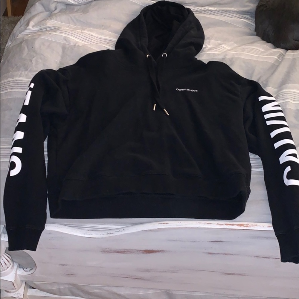 Calvin Klein cropped sweatshirt